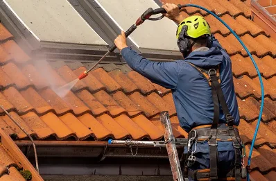 Démoussage et hydrofuge de toiture à Belverne
